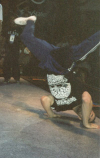Asa doing a halol at UK Championships 1997